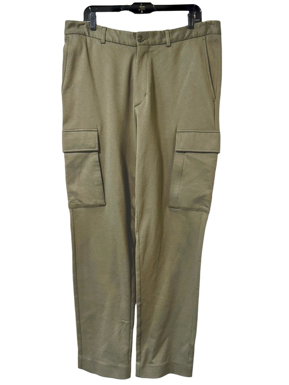 NWT Moncler Olive Green Pantalone Sportivo Cargo Trouser Pants Size 52 IT